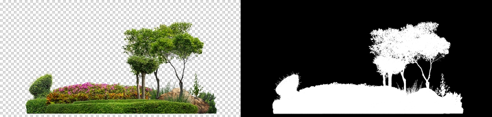 Clipping Path Before and After Examples
