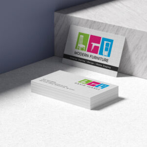 Premium Linen Business Card Design