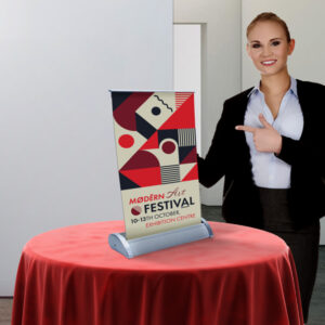Table Top Retractable Banners - Compact and Portable Display Solution